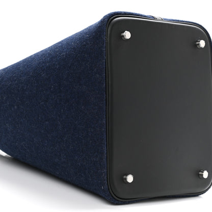 Hermes Feutre Swift Picotin Lock 22 MM Bleu Nuit Black 8 of 9