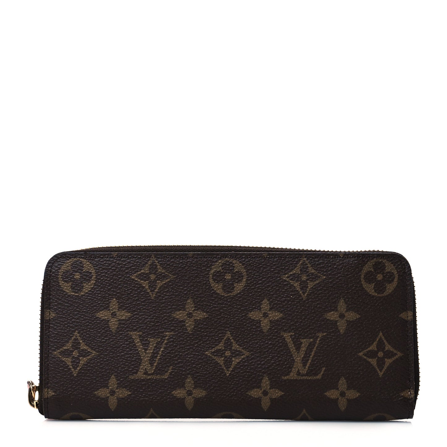 Monogram Clemence Wallet Rose Ballerine