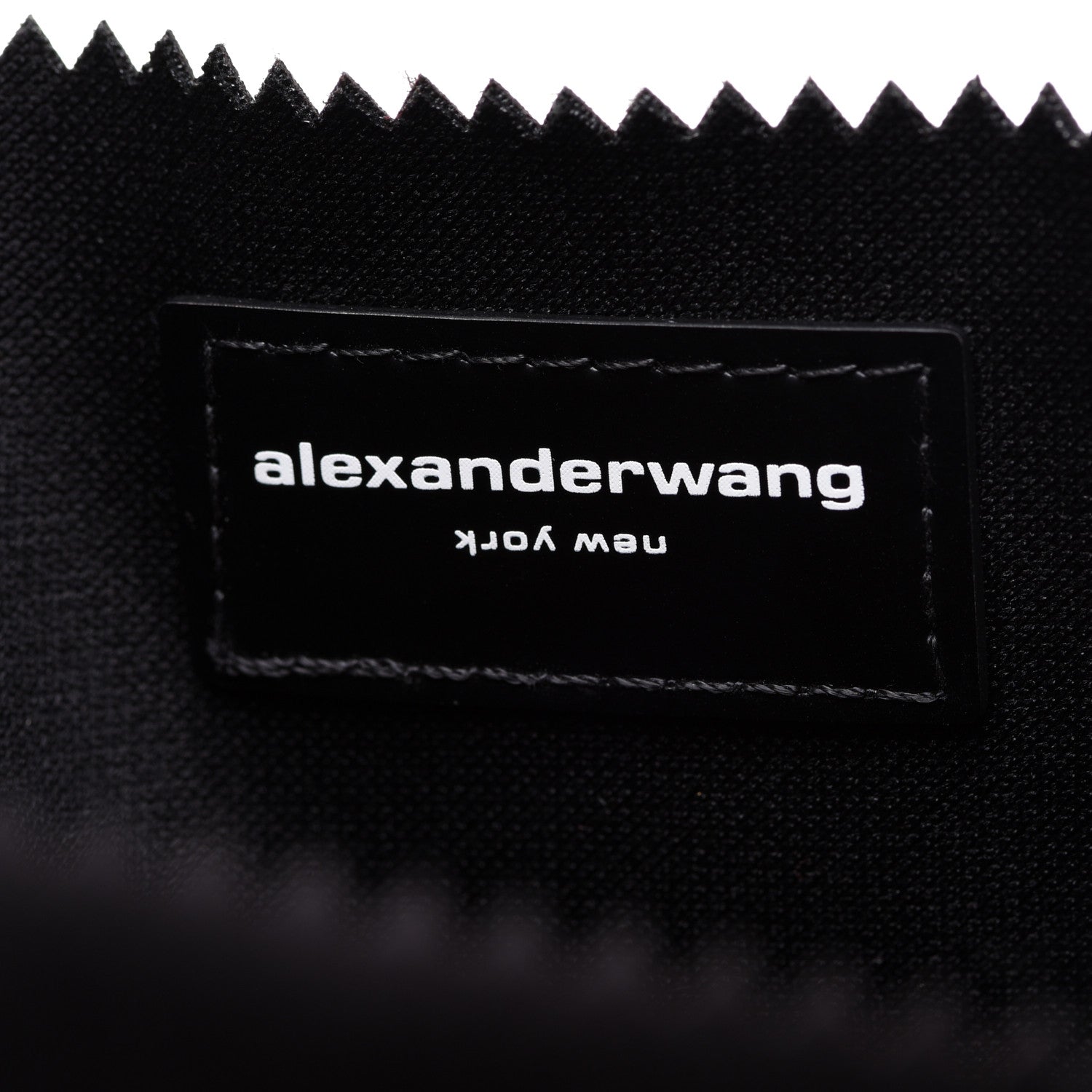Alexander Wang Satin Lunch Bag Clutch Black 7 of 8