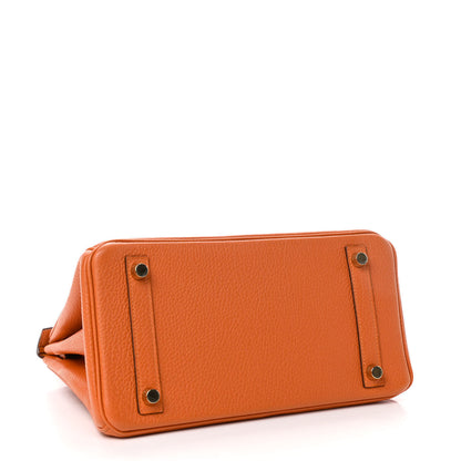 Hermes Togo Birkin 25 Orange 3 of 10