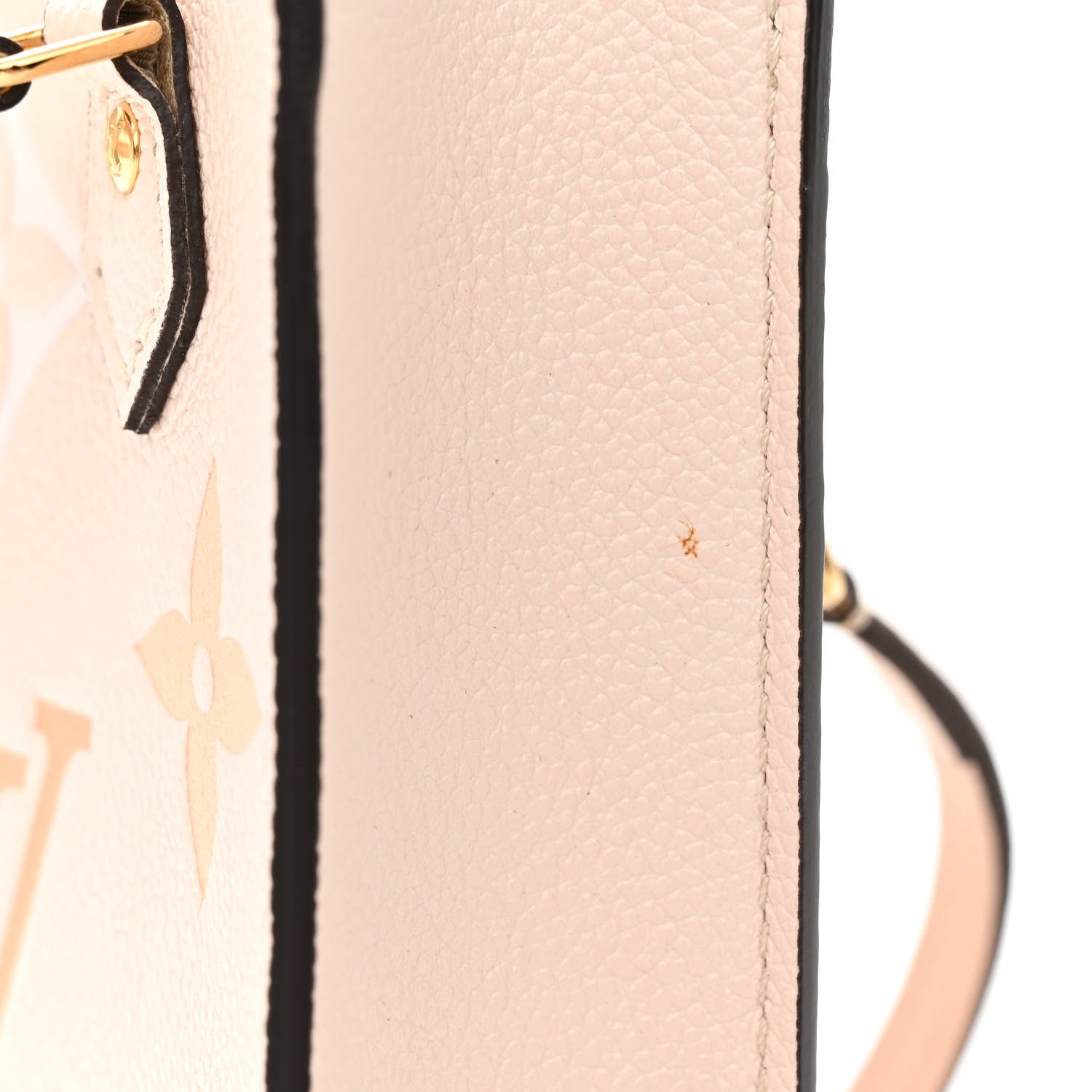 Louis Vuitton Empreinte Monogram Giant By The Pool Petit Sac Plat Cream Saffron 11 of 11