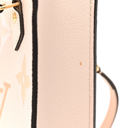 Louis Vuitton Empreinte Monogram Giant By The Pool Petit Sac Plat Cream Saffron 11 of 11