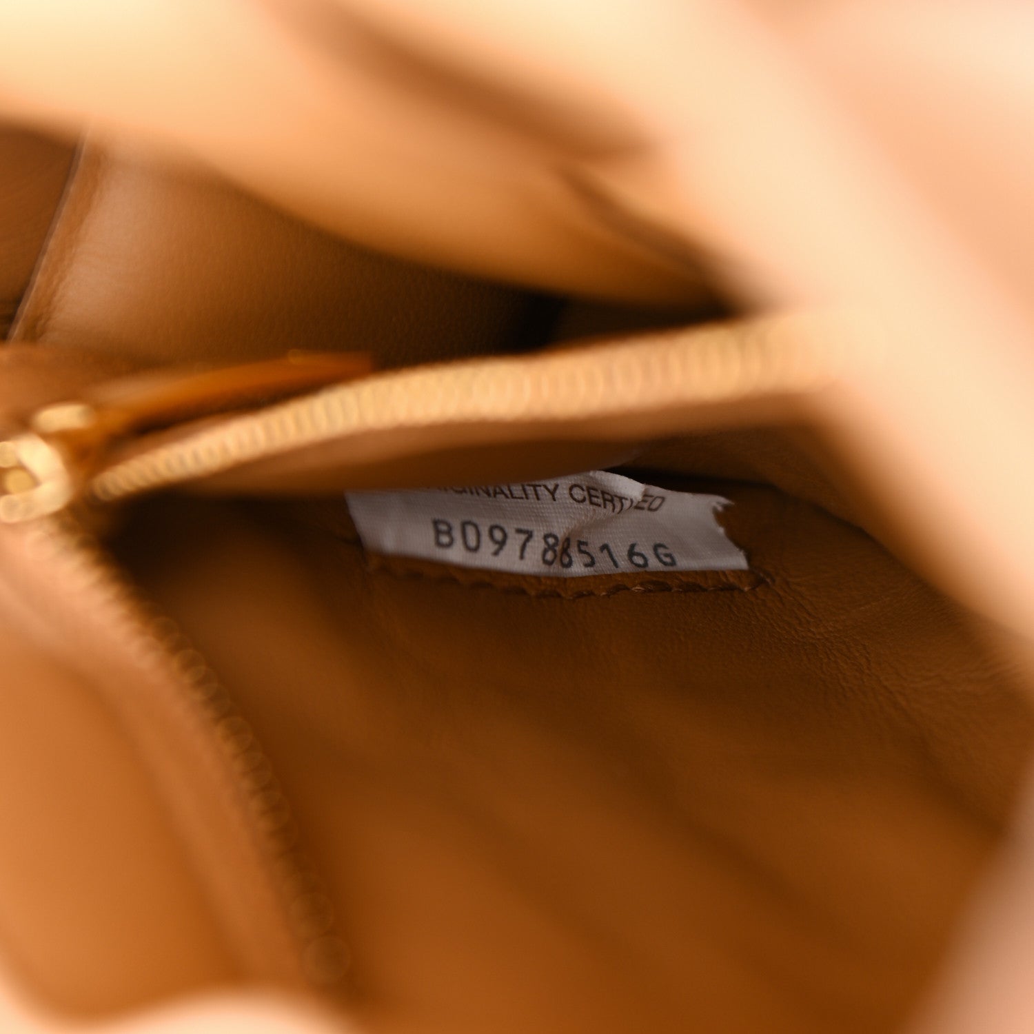 Bottega Veneta Lambskin Maxi Intreccio Padded Chain Cassette Crossbody Bag Caramel 8 of 15