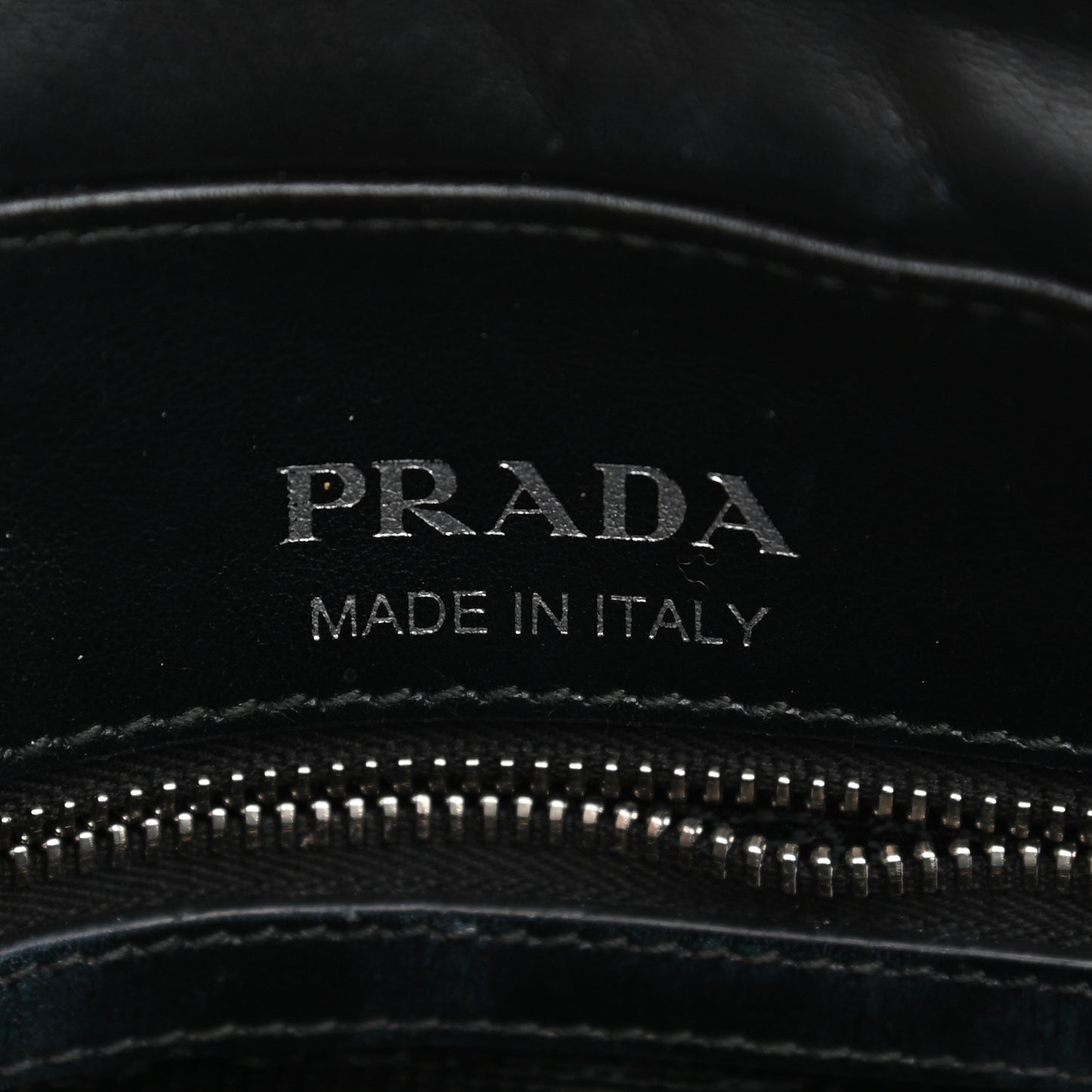 Soft Calfskin Diagramme Camera Bag Black