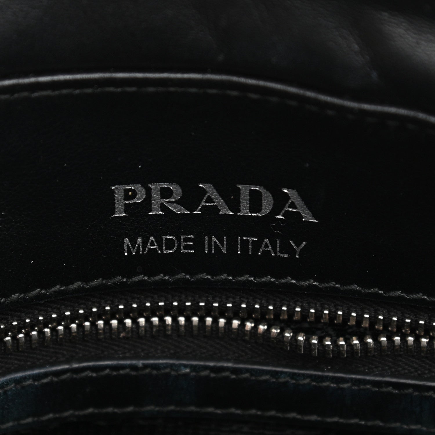 Prada Soft Calfskin Diagramme Camera Bag Black 6 of 13