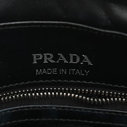 Prada Soft Calfskin Diagramme Camera Bag Black 6 of 13