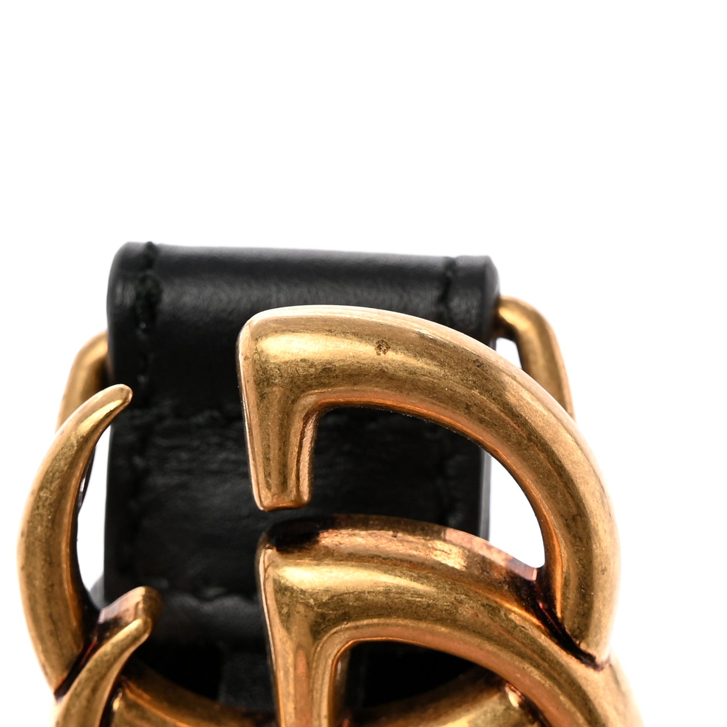 Calfskin Double G 20mm Belt 85 34 Black