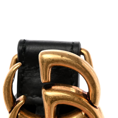 Gucci Calfskin Double G 20mm Belt 85 34 Black 7 of 7