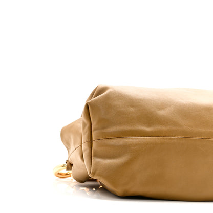 Bottega Veneta Calfskin The Pouch Chain Moutarde 9 of 10