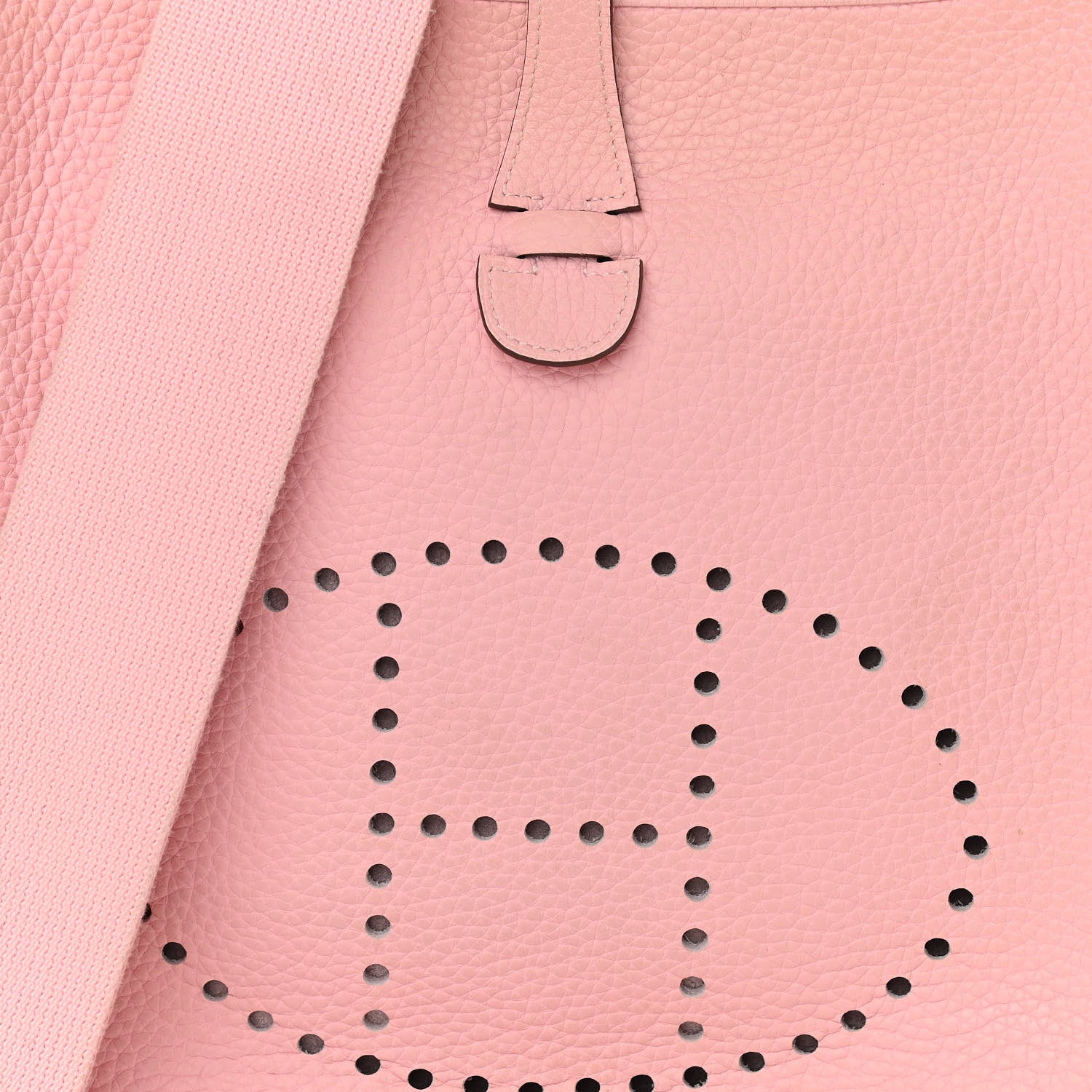 Hermes Taurillon Clemence Evelyne III PM Rose Sakura 8 of 11