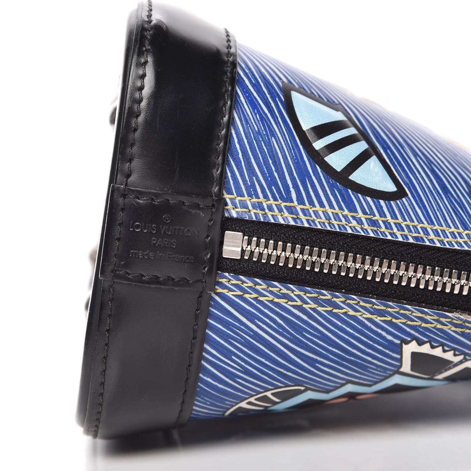 Louis Vuitton Epi Azteque Alma BB Denim Light 8 of 9