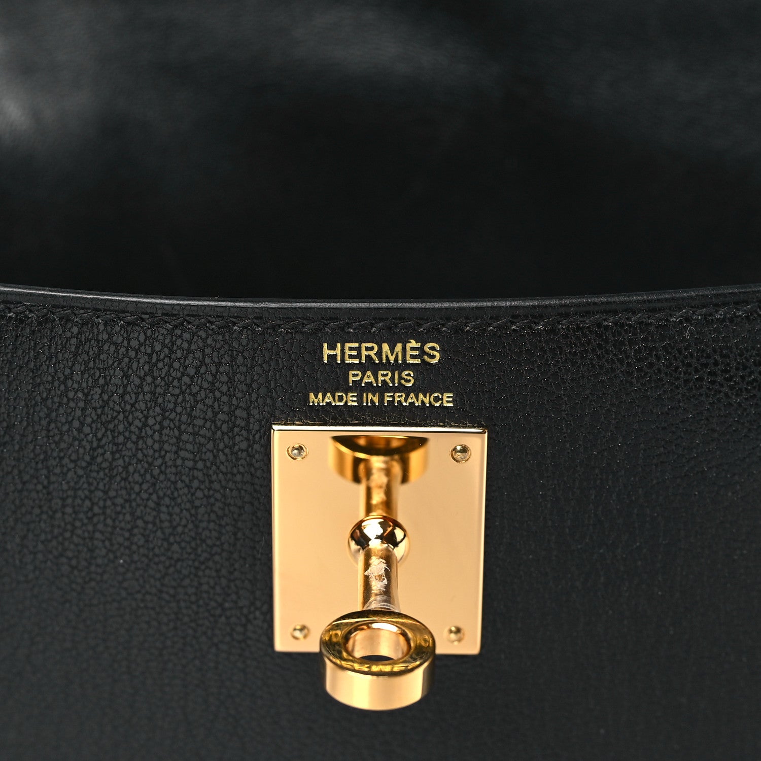 Hermes Chevre Chamkila Kelly Elan Black 6 of 9