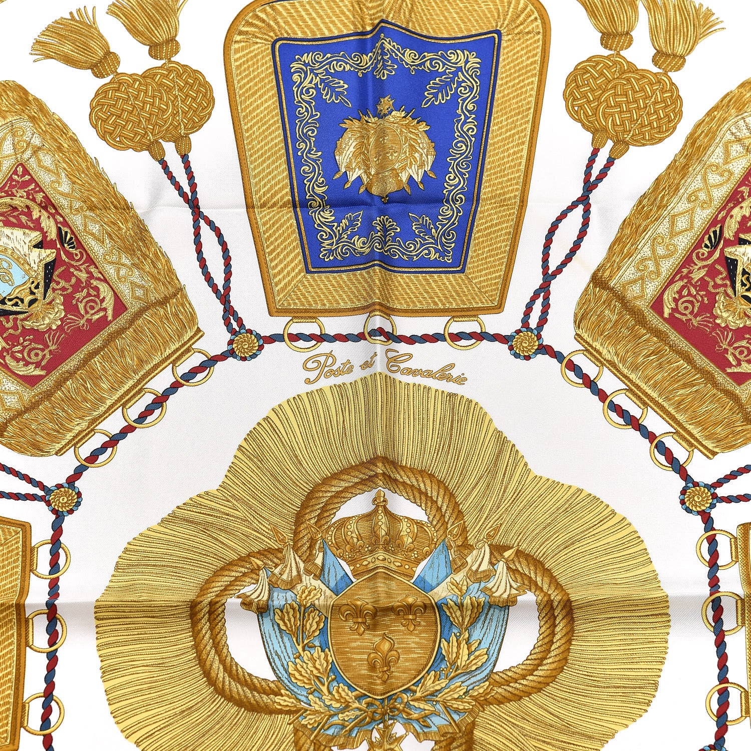 Hermes Silk Poste et Cavalerie Scarf 90 4 of 9