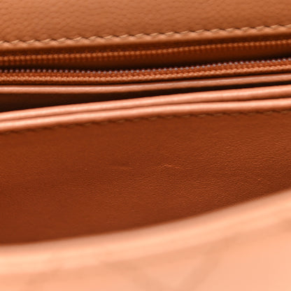 Chanel Caviar Quilted Mini Coco Handle Flap Brown 11 of 12