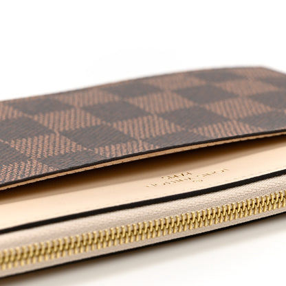 Louis Vuitton Damier Ebene Slim Purse Cream 8 of 8