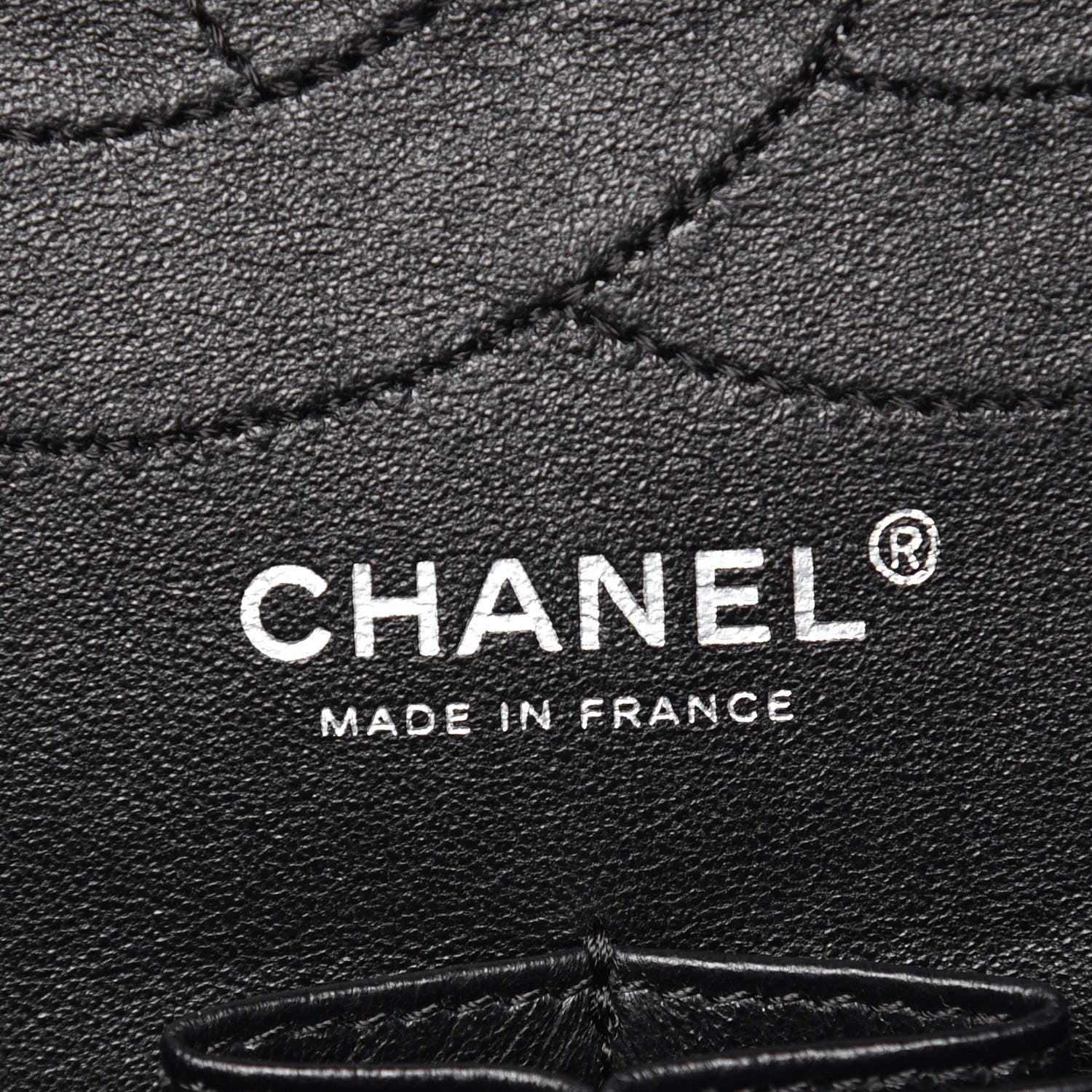 Chanel Metallic Calfskin Striped 2.55 Reissue 227 Flap Black 6 of 8