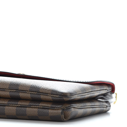 Louis Vuitton Damier Ebene Twice Cherry 7 of 10