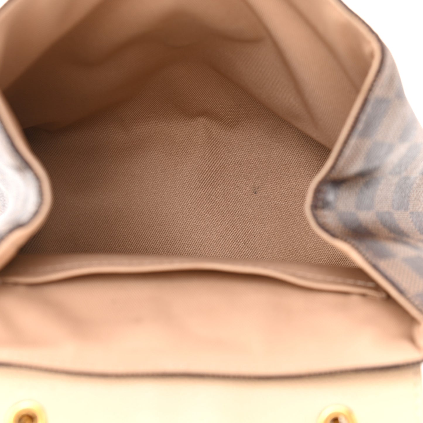 Damier Ebene Clapton Backpack Creme