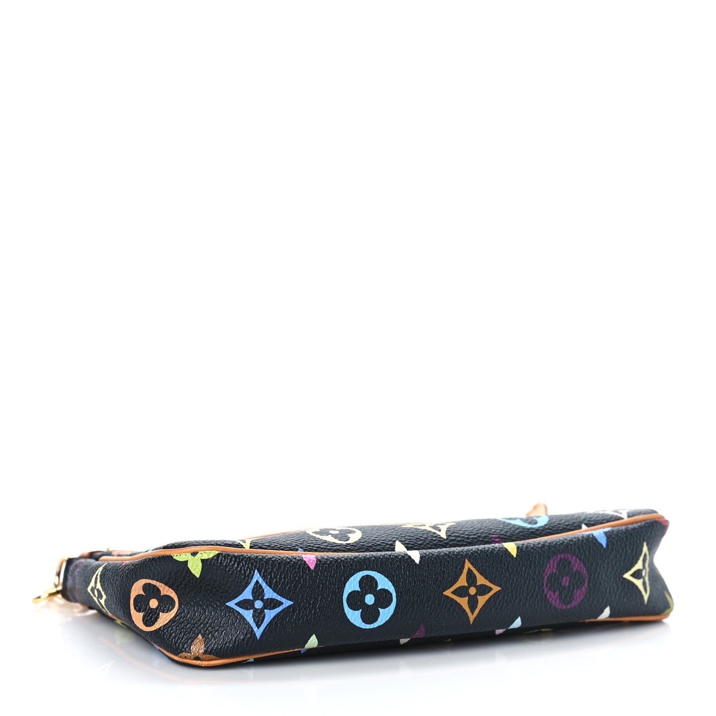 Monogram Multicolor Pochette Accessories Black