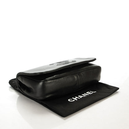 Chanel Lambskin Studded CC East West Flap Black 4 of 7
