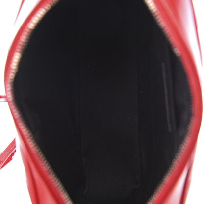 Saint Laurent Calfskin Matelasse Monogram Lou Camera Bag Rouge Eros 4 of 8