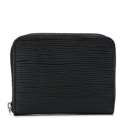 Louis Vuitton Epi Zippy Coin Purse Black 1 of 8