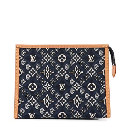 Louis Vuitton Jacquard Since 1854 Toiletry Pouch 26 Blue 1 of 7