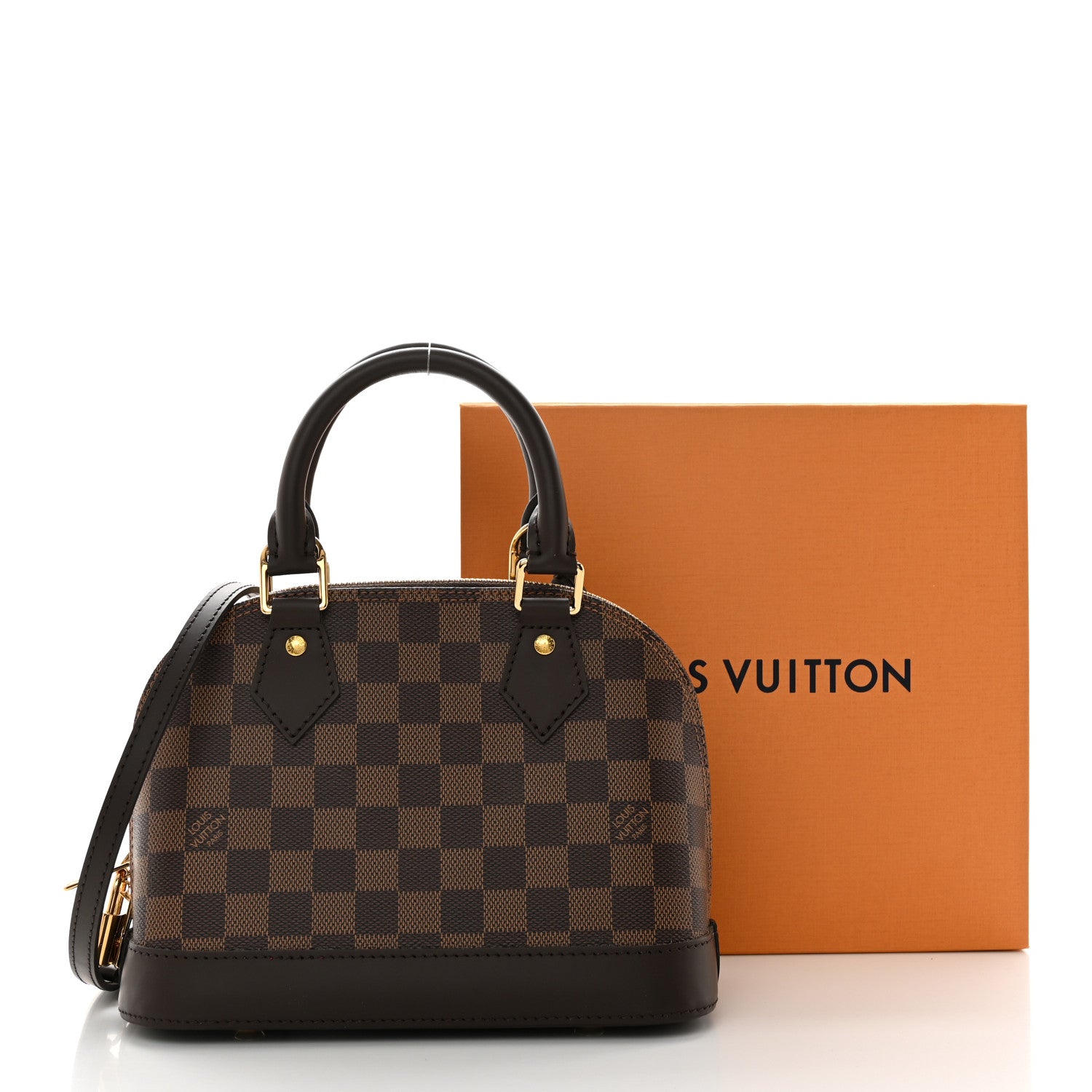 Louis Vuitton Damier Ebene Alma BB 3 of 12