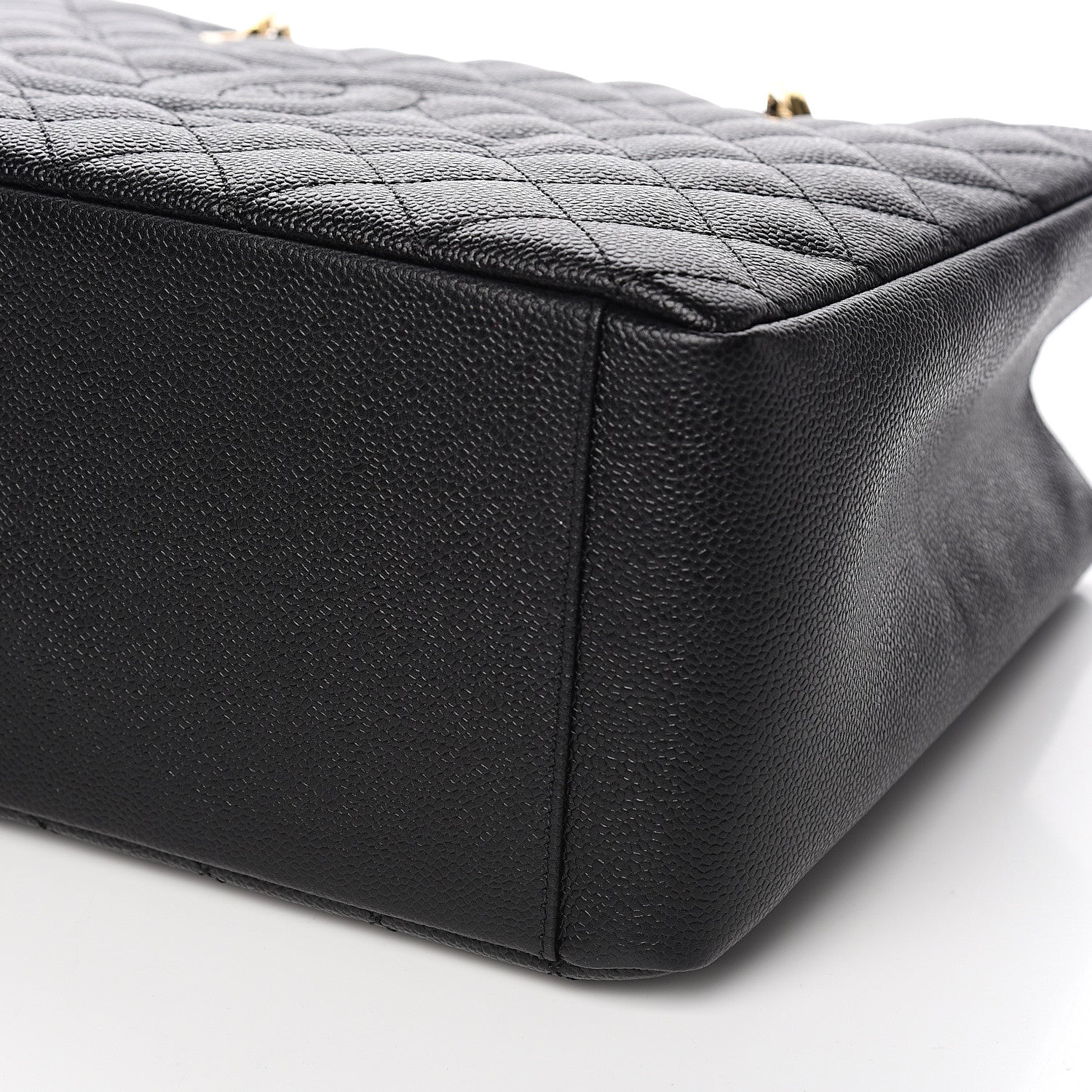 Chanel Caviar Quilted Grand Shopping Tote GST Black 9 of 11
