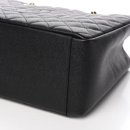 Chanel Caviar Quilted Grand Shopping Tote GST Black 9 of 11