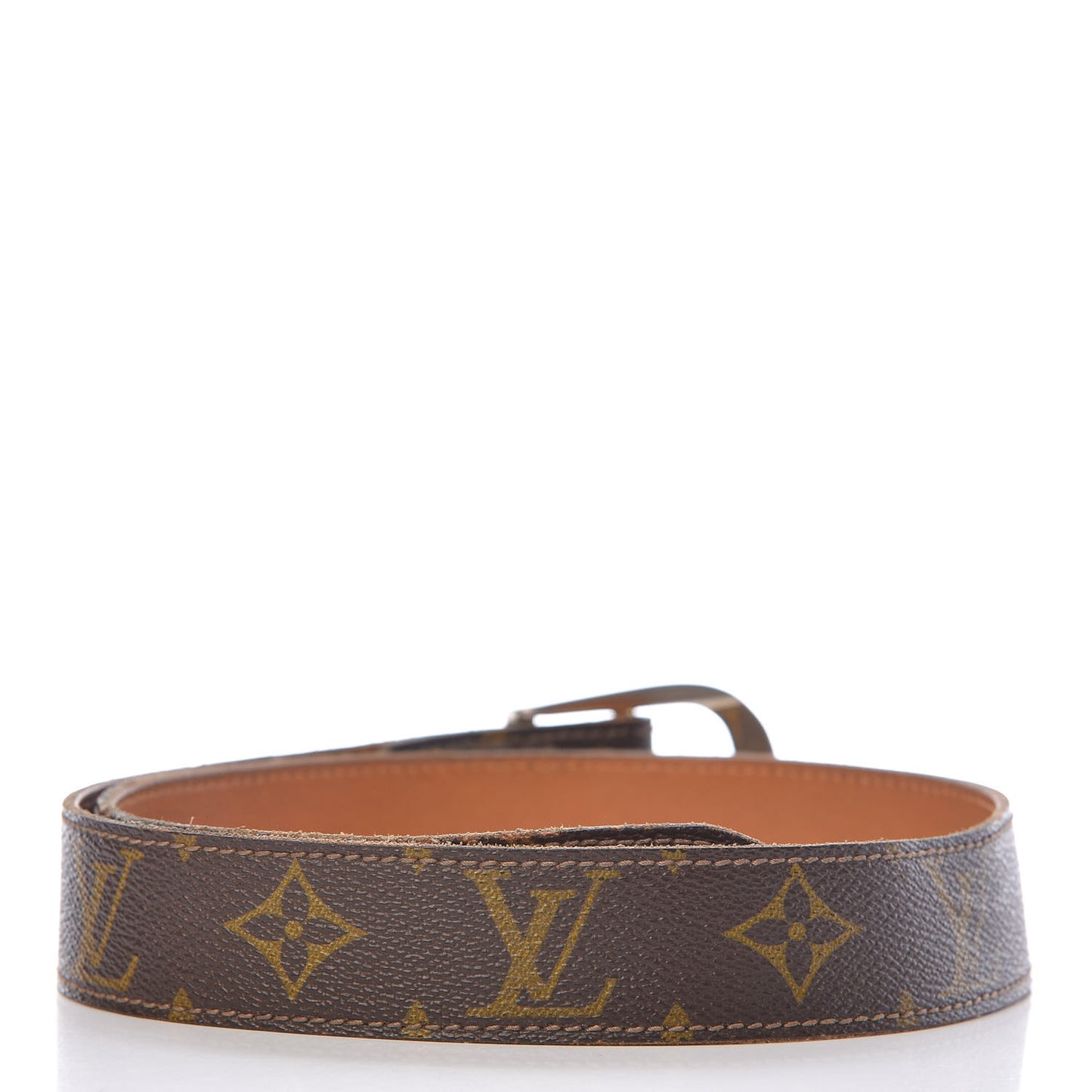 Monogram Saks Fifth Avenue Ellipse Belt 24