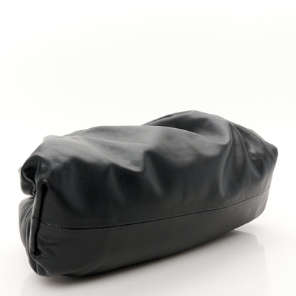 Bottega Veneta Smooth Butter Calf The Pouch Oversized Clutch Black 4 of 11
