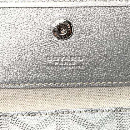 Goyard Goyardine Precious Metals Saint Louis GM Silver 9 of 10