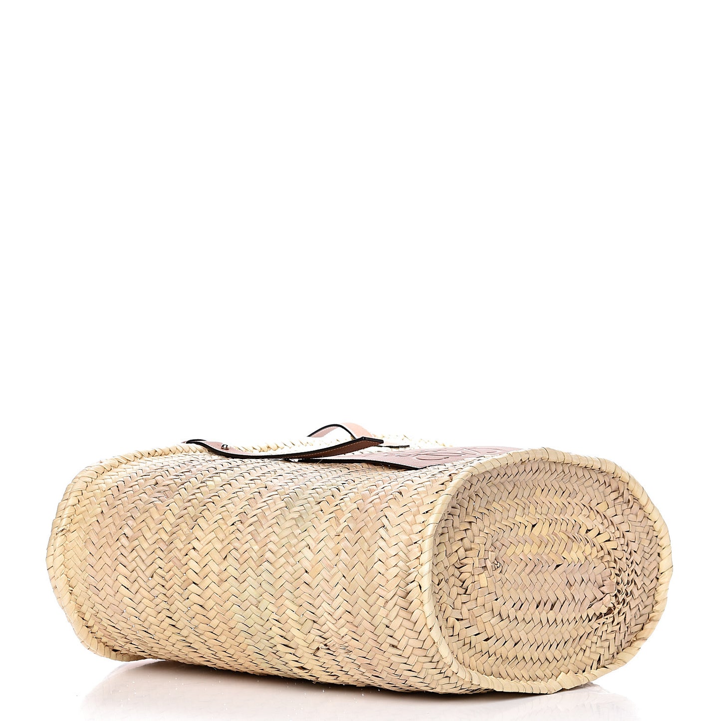 Raffia Large Basket Tote Bag Natural Tan