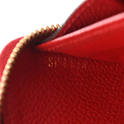 Louis Vuitton Empreinte Zippy Wallet Scarlet 9 of 11