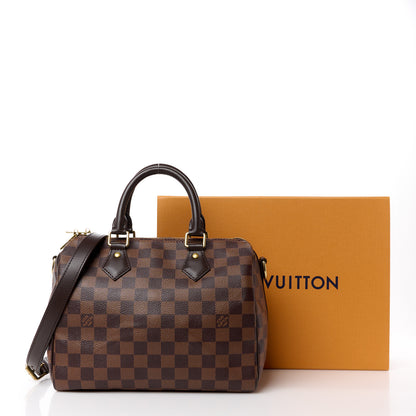 Louis Vuitton Damier Ebene Speedy Bandouliere 25 11 of 11