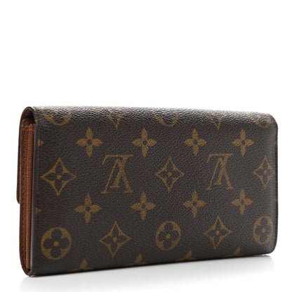 Louis Vuitton Monogram Sarah Wallet 3 of 11