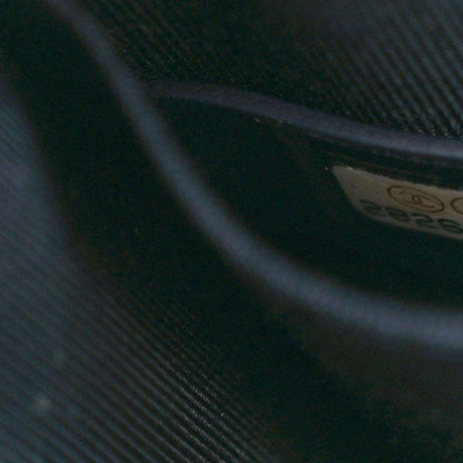 Chanel Metallic Lambskin Striped North South Boy Flap Navy Gold 7 of 10