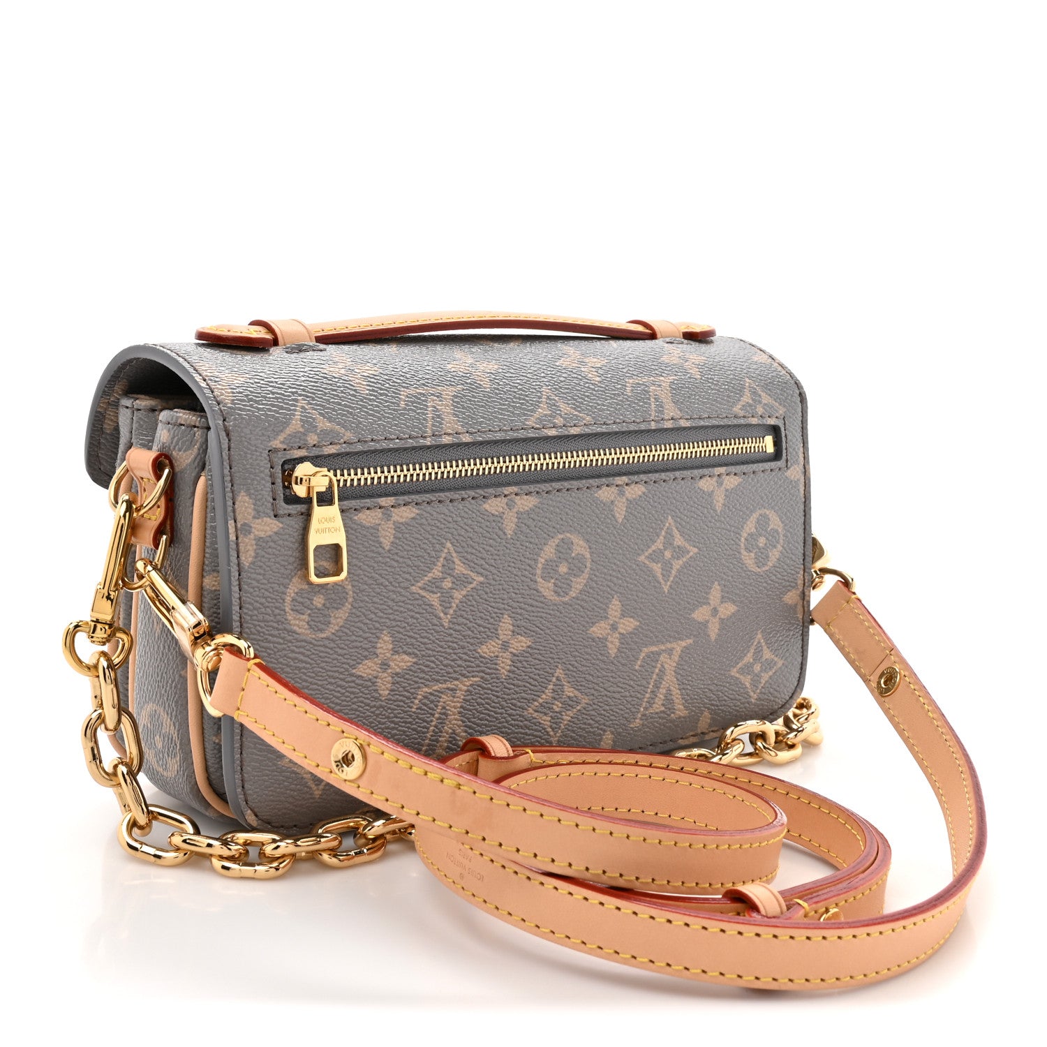 Louis Vuitton Monogram Pochette Metis East West Trianon Gray