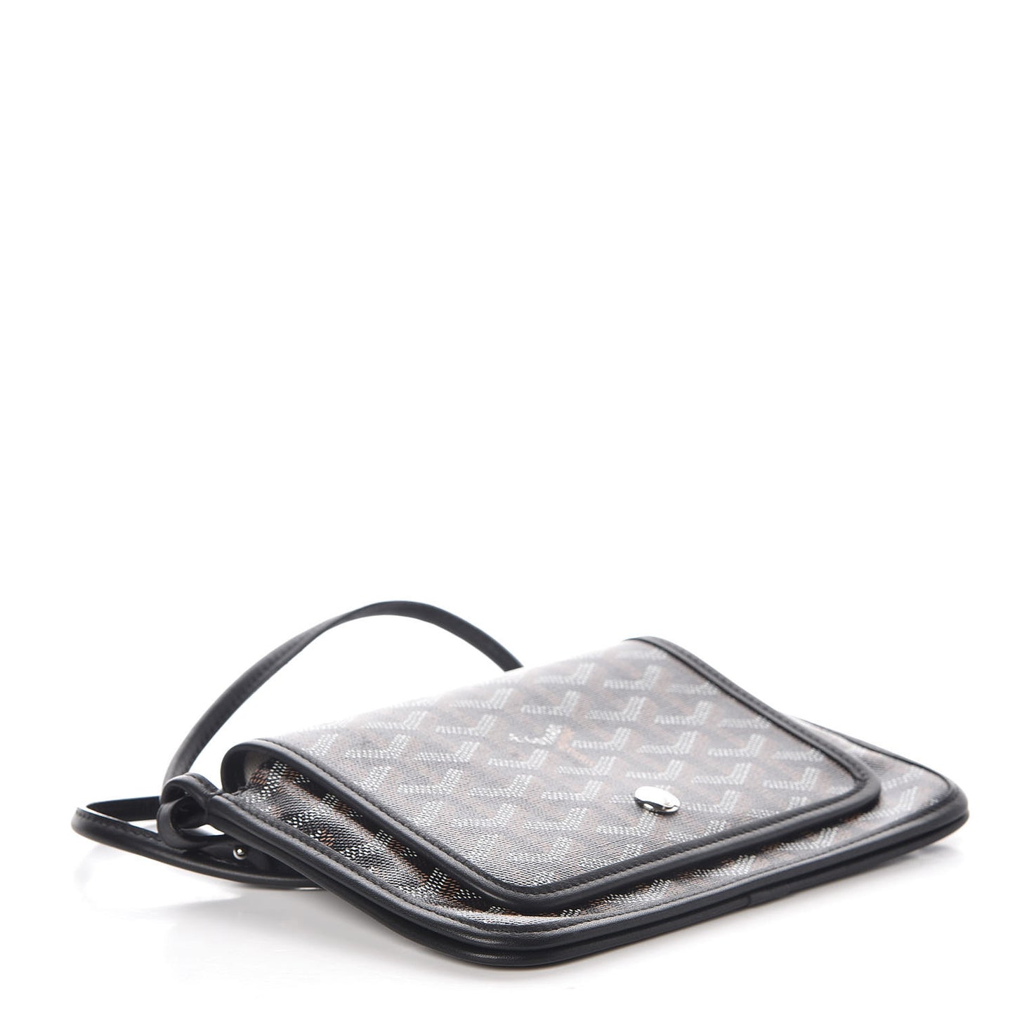 Goyardine Plumet Wallet Clutch Black