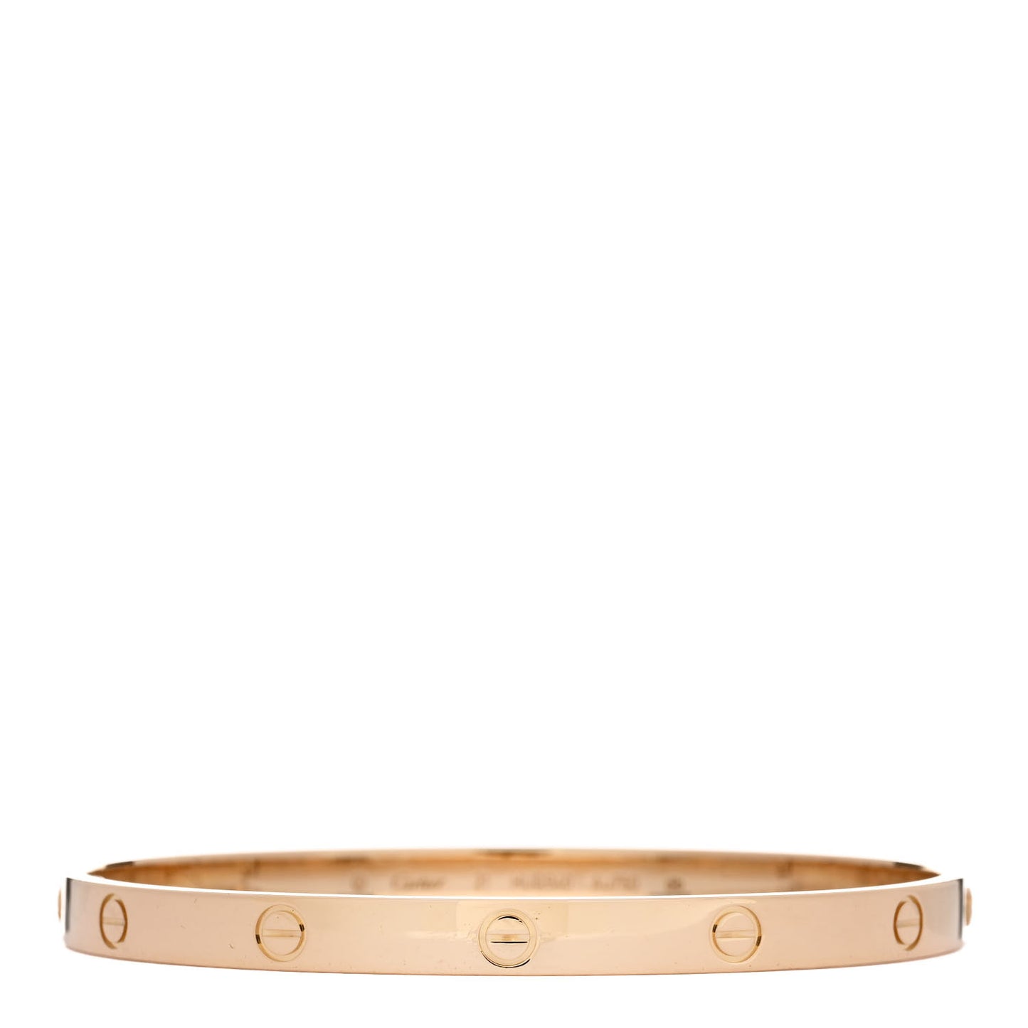 18K Yellow Gold LOVE Bracelet 21