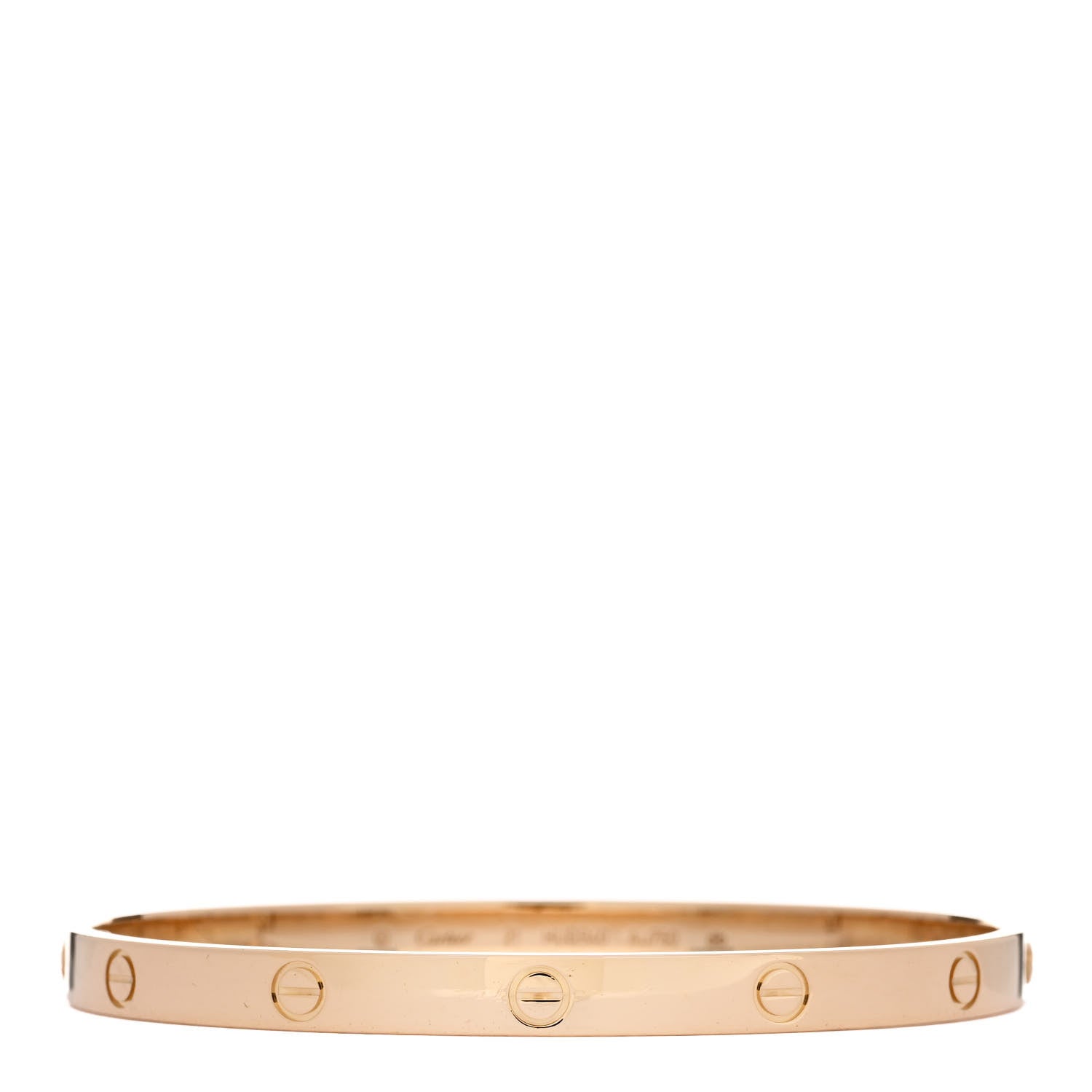 Cartier 18K Yellow Gold LOVE Bracelet 21 1 of 4