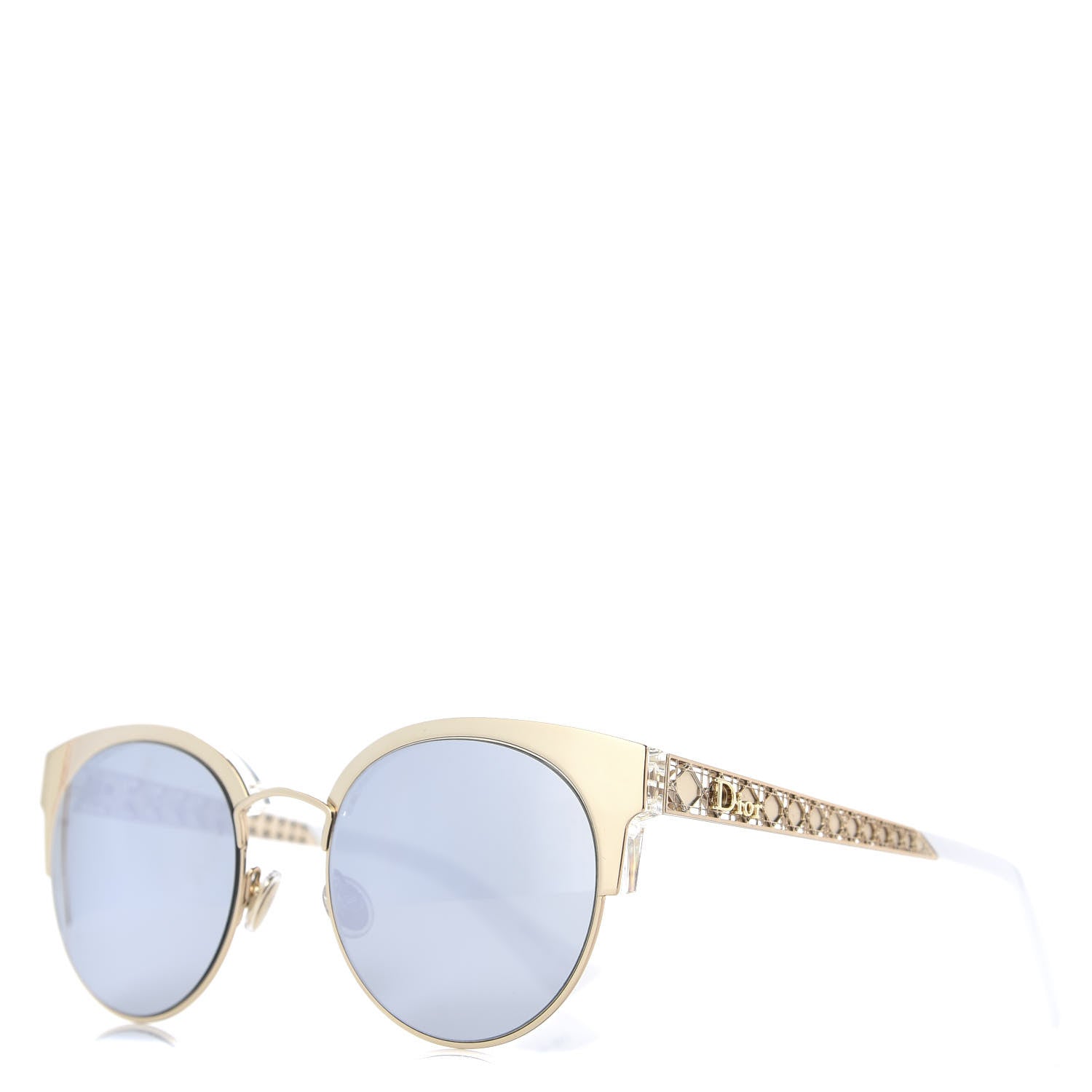 Christian Dior Diorama Mini Sunglasses Gold 1 of 8