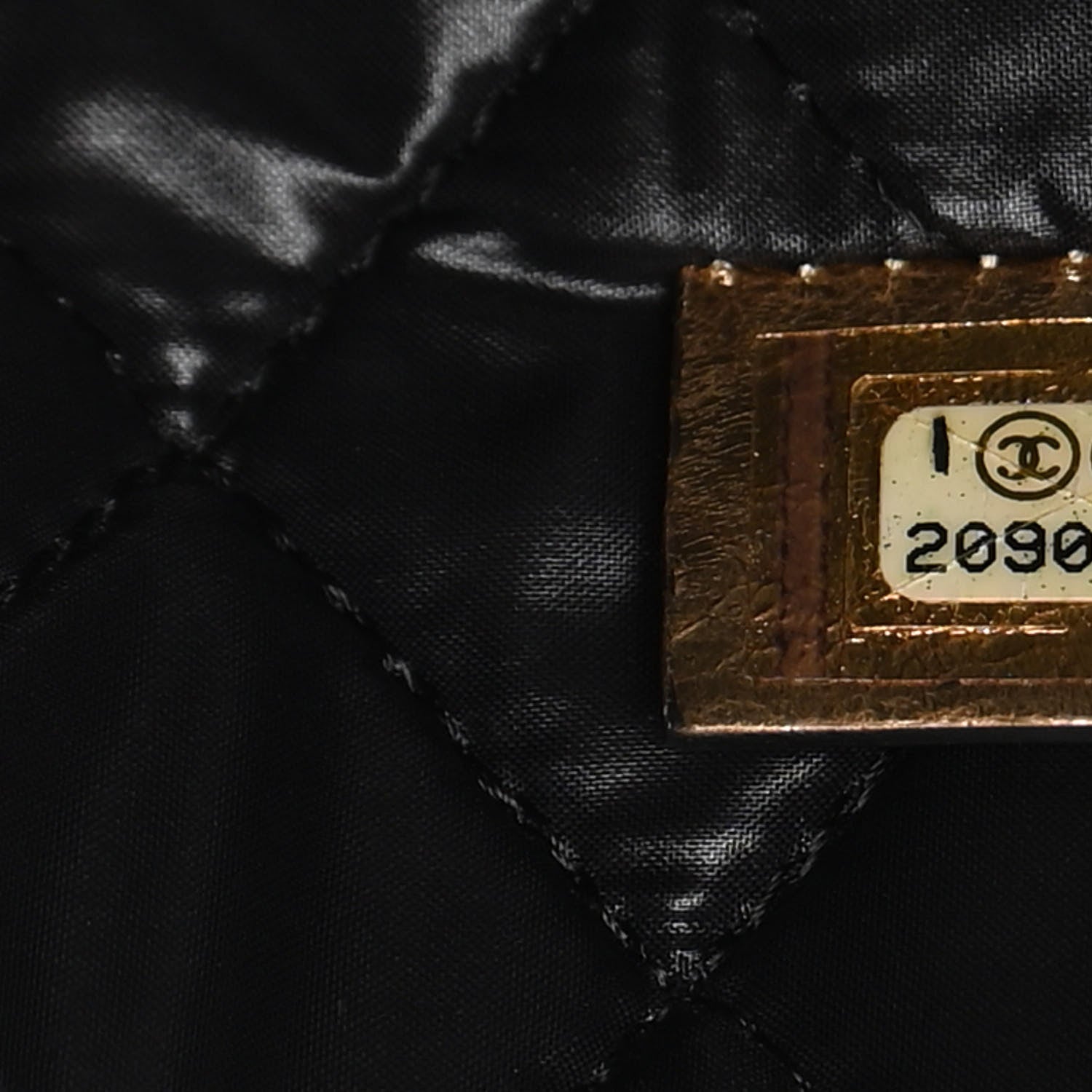 Chanel Metallic Lambskin Large Pouch Clutch Gold 7 of 11