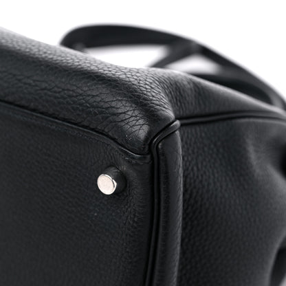 Hermes Taurillon Clemence Kelly Retourne 35 Black 9 of 18