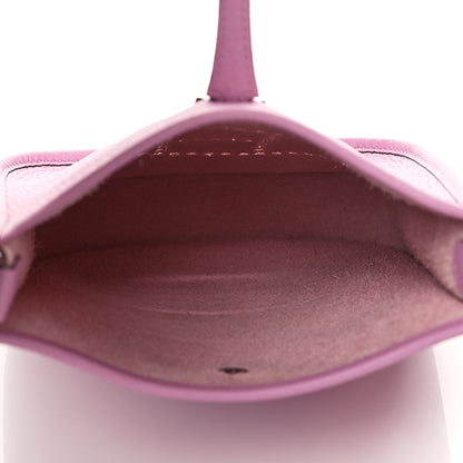 Hermes Taurillon Clemence Evelyne TPM Mauve Sylvestre 5 of 11