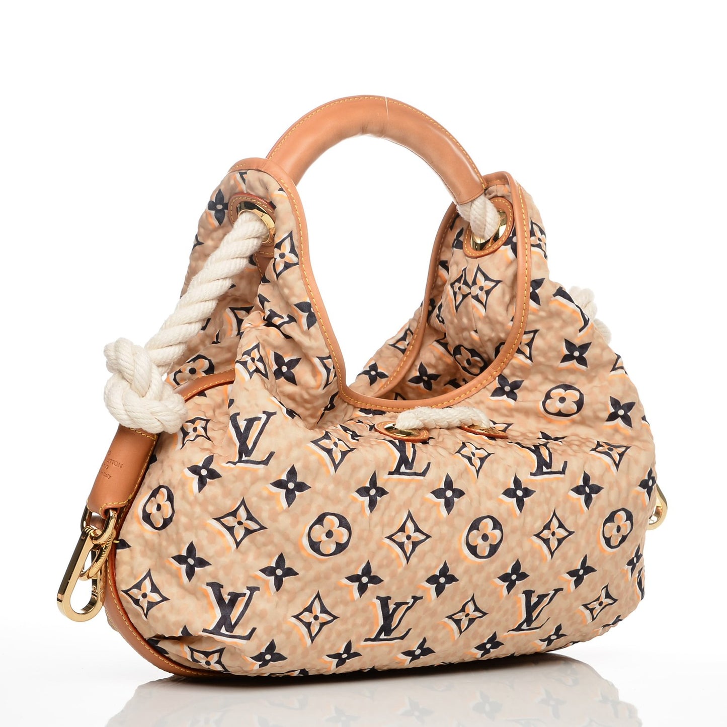 Canvas Monogram Cruise Bulles MM Natural