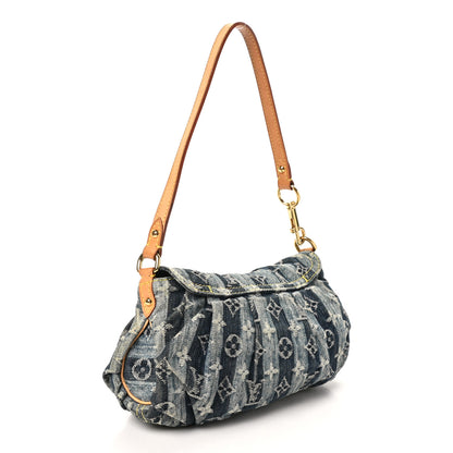 Louis Vuitton Denim Raye Mini Pleaty 2 of 10