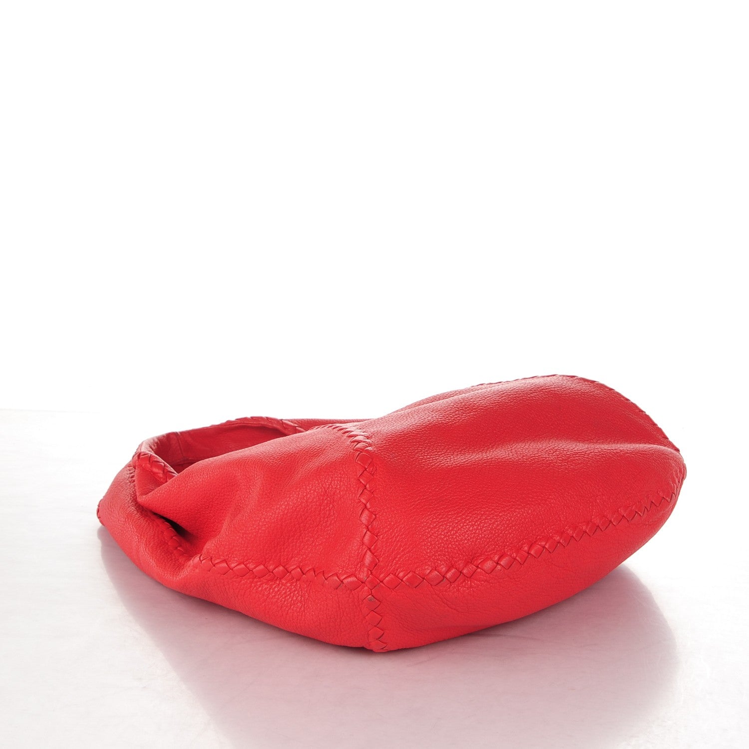 Bottega Veneta Cervo Deerskin Large Hobo Red 4 of 8