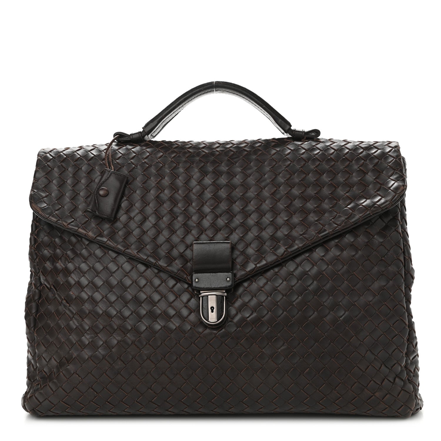 Bottega Veneta Intrecciato VN Briefcase Ebano 1 of 20